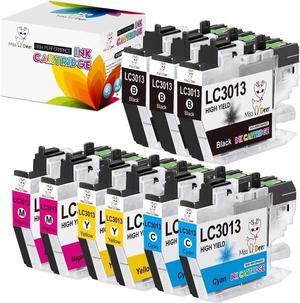 Miss Deer LC3013 Ink Cartridges BK/C/M/Y Compatible Replacement Ink  LC 3013 LC3011 High Yield for MFC-J491DW MFC-J895DW MFC-J690DW MFC-J497DW Printer