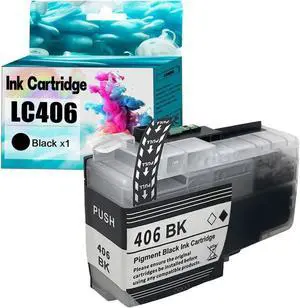 HOBLER Replacement LC406 Ink Cartridge Compatible for Brother LC406 LC406XL LC 406 Ink Cartridges Work for MFC-J4535DW MFC-J5855DW MFC-J4335DW MFC-J6555DW J6955DW Printers