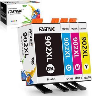 Compatible Ink Cartridge Replacement for 902XL 902 XL Ink Cartridge to use with Officejet Pro 6978 6968 6962 6958 6970 902 Ink Cartridges Printer (Black Cyan Magenta Yellow 4-Pack)