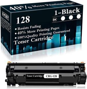 1 Black 128 | CRG-128 Toner Cartridge Replacement for ImageCLASS MF4580dn MF4770n MF4880dw MF4450 D530 D550 MF4890dw L100 L190 MF4420n MF4550 MF4870dn MF4700 MF4800 D500 Printer,Sold by TopInk