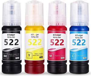 Osinkjet 522 T522 Refill Ink Bottle Kit for EcoTank ET-2720 ET-2800 ET-4800 ET-2803 Printer