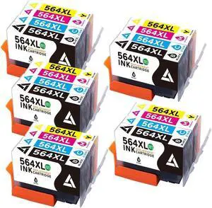 20PK High Yield 564XL Ink Cartridge for Deskjet 3522 e-All-in-One Printer