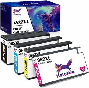 4x Ink Combo 962XL Compatible for OfficeJet Pro 9015 9016 9010 9025 9020 9022