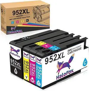 4 952XL 952 XL Ink Cartridge For OfficeJet Pro 8710 8715 8716 8720 8725 8728