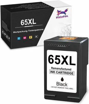 65XL Black Ink for ENVY 5000 5010 5012 5014 5020 5030 5032 5052 5055 5058