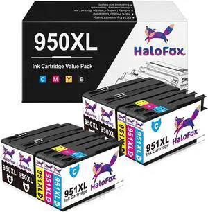10PK 950 XL 951 XL Ink Inkjet for Officejet Pro 8100 8600 8610 8615 8630 8620