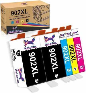 5 Pack 902 XL Ink Cartridges for OfficeJet Pro 6951 6961 6962 6963 6974 6979