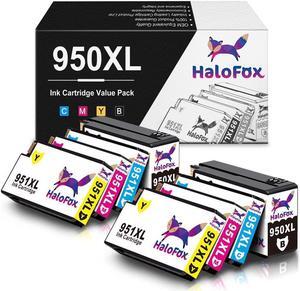 8PK New Chip 950XL 951XL Ink Cartridge for Officejet Pro 8620 8660 8630 8610
