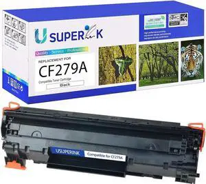 USUPERINK 1PK Black Toner Cartridge Compatible Replacement for CF279A 79A Pro M12 M12w M12a MFP M26 M26nw m26a 1K Pages Yield