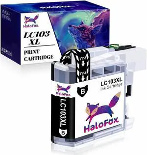 1x LC103XL Black Ink Cartridges Replacement For Brother MFC J650DW J475DW J870DW