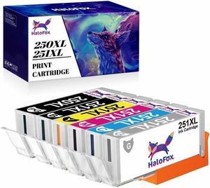 6 Pack PGI-250XL CLI-251XL Ink Set For MG7520 MX922 MG7120 MX722