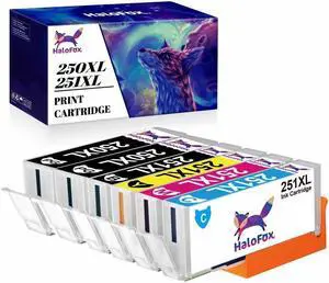 6PK Ink PGI-250XL CLI-251XL For IP7220 MG5522 MG6620 MG5620 MG6420
