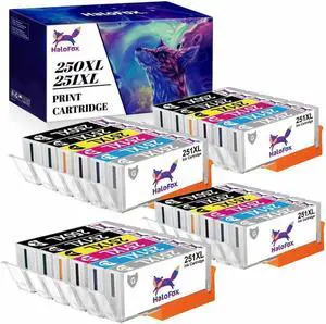 24 NEW Ink Set for PGI-250 CLI-251 MG5620 MG7120 iP7250 chip Installed