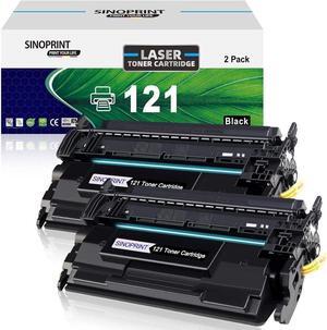 SINOPRINT CRG-121, Compatible 121 Toner Cartridge Replacement  121 CRG121  imageCLASS D1620 D1650 Printers, 3252C001 Toner Cartridge, High Yield 5,000 Pages (Black, 2-Pack)