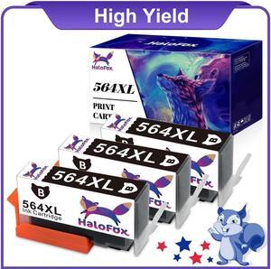 3pk Generic 564XL BK Ink Cartridge for Photosmart 5510 6510 6520 7510 7520 7525 3pk Generic 564XL BK Ink Cartridge for Photosmart 5510 6510 6520 7510 7520 7525