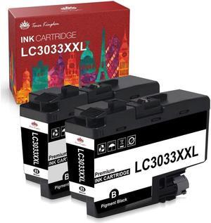 2Pack LC3033BK Ink Cartridge for Brother LC3033 XXL MFC-J805DWXL MFC-J995DWXL
