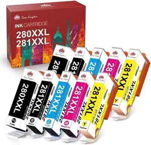 10x PGI-280XXL CLI-281XXL Ink Cartridges for TS6120 TS6220 TS8120 10x PGI-280XXL CLI-281XXL Ink Cartridges for TS6120 TS6220 TS8120