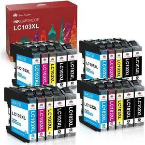 20x Ink Cartridges for Brother LC103 XL MFC-J470DW MFC-J475DW MFC-J870DW J875DW