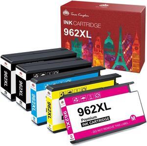 5Pk 962XL Ink Cartridges for OfficeJet 9010 9015 9016 9018 9020 9025 9028