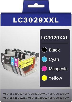 4PK Ink Replacement For Brother LC-3029 XXL MFC-J5830dw J6535dw J6935dw J5930DW