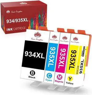 NEW Chip 934XL 935XL For 934 935 XL Ink Cartridge Full Set 4-pack Black/C/M/Y