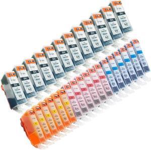 V4ink 30 PK CLI-221 PGI220 NEW Ink Cartridge for iP3600 iP4600 iP4700 CHIP
