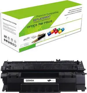 Premium Ink&Toner | Re-Manufactured Toner Cartridge Replacement for Q5949A(Universal with Q7553A) Standard Yield Laser Printer Cartridge Compatible with ,
