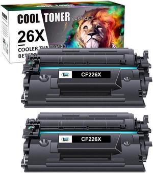 2PK Toner Compatible With CF226X 26X LaserJet Pro MFP M426dw M426fdn M402dw