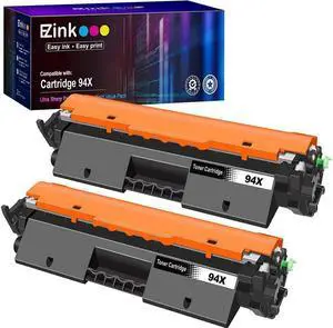 E-Z Ink (TM) Compatible Toner Cartridge Replacement for 94X CF294X High Yield 94A CF294A Compatible with Laserjet M118dw, M148dw, M148fdw, M149fdw, M118, M148 Printer (High Yield, Black, 2 Pack)