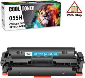 1PK Cyan Toner Compatible For 055H ImageCLASS MF743cdw MF741cdw CRG-055H W/Chip