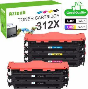 5PK CF380A CF381A CF382A CF383A Toner 312A For Laserjet Pro MFP M476dn M476nw