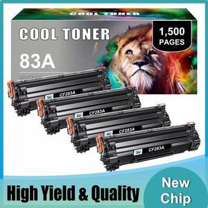 4 Pack CF283A 83A Toner Cartridge for LaserJet Pro MFP M127fw M127fn M125
