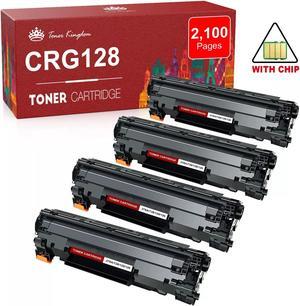 4PK CRG128 Toner Cartridge 128 For 128 ImageClass MF4770n MF4880dw D550