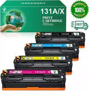 4 PK CRG131 BYCM SET Laser Toner For 131 ImageCLASS MF8280Cw MF624Cw 628Cw