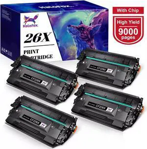 4PK CF226X Toner Cartridge For  26X Laserjet Pro M402dn M402n M426fdw M426dn