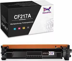 1 Pack CF217A 17A Black toner Cartridge for  LaserJet Pro MFP M130fw M130nw