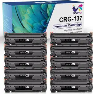 10PK CRG137 Toner Replacement for  137 ImageClass MF227dw M212w MF232w D570