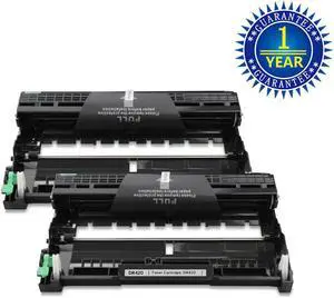 New DR420 Drum Unit For Brother DR420 TN420 TN450 Drum Brother Printer DCP-7060D DCP-7065DN HL-2130 HL-2132 HL-2220 HL-2230 HL-2240 HL-2240D HL-2270DW HL-2280DW MFC-7360N MFC-7460DN MFC-7860DW 2 Pack