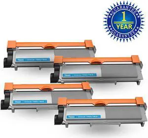 4PK TN660 Toner Cartridge for Brother TN630 HL-L2320D L2340DW MFC-L2700DW Work As OEM 
 Standard Shipping 2 Year Warranty