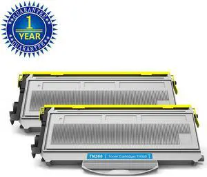 2PK High Yield TN360 Toner Cartridge 330 For Brother HL-2140 2170W MFC-7340 7840W