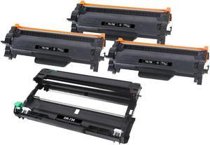 TN760 Toner DR730 Drum Compatible for Brother MFC-L2750DW MFC-L2710DW DCP-L2550DW 2 Year Guaranty Work As OEM
