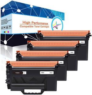 4pk TN850 Black Toner Cartridge for Brother L6400DWT L6200DWT HL-L6250DW Printer