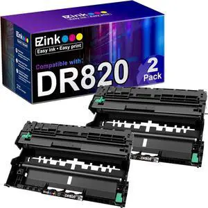 E-Z Ink (TM Compatible Drum Unit Replacement for Brother DR 820 DR820 DR-820 Compatible with MFC-L5900DW HL-L6200DW HL-L5100DN MFC-L5800DW MFC-L5700DW HL-L5200DWT MFC-L6700DW HL-L5200DW 2 Drum Unit