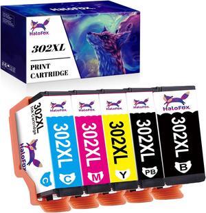 5x 302XL T302XL Ink Compatible For Epson Expression Premium XP-6000 XP-6100