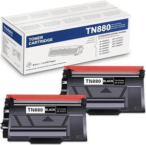 2-Pack TN 880 TN880 Toner Cartridge  For HL-L6200DW MFC-L6800DW Printer