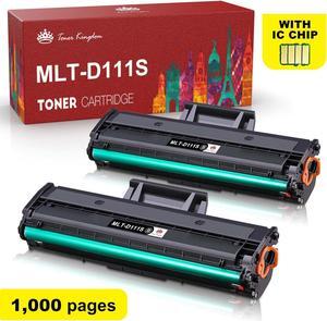 2 Pack Black MLT-D111S Toner Cartridge for Samsung Xpress M2020W M2022 Printer