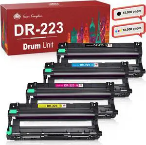 4 Pack DR223 Drum Unit compatible for Brother HL-L3270CDW L3290CDW MFC-L3710CW
