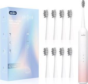 SEJOY Sonic Electric Toothbrush Gradient Color Deep Plaque Cleaning