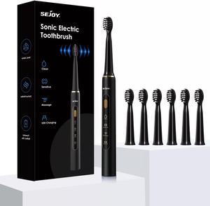 SEJOY Electric toothbrush High frequency deep oral cleaning 3 cleaning modes