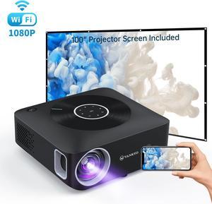 Projector 6500 Lumens on sale 1080P 3D LED Mini WiFi Video Home Theater Cinema Projector